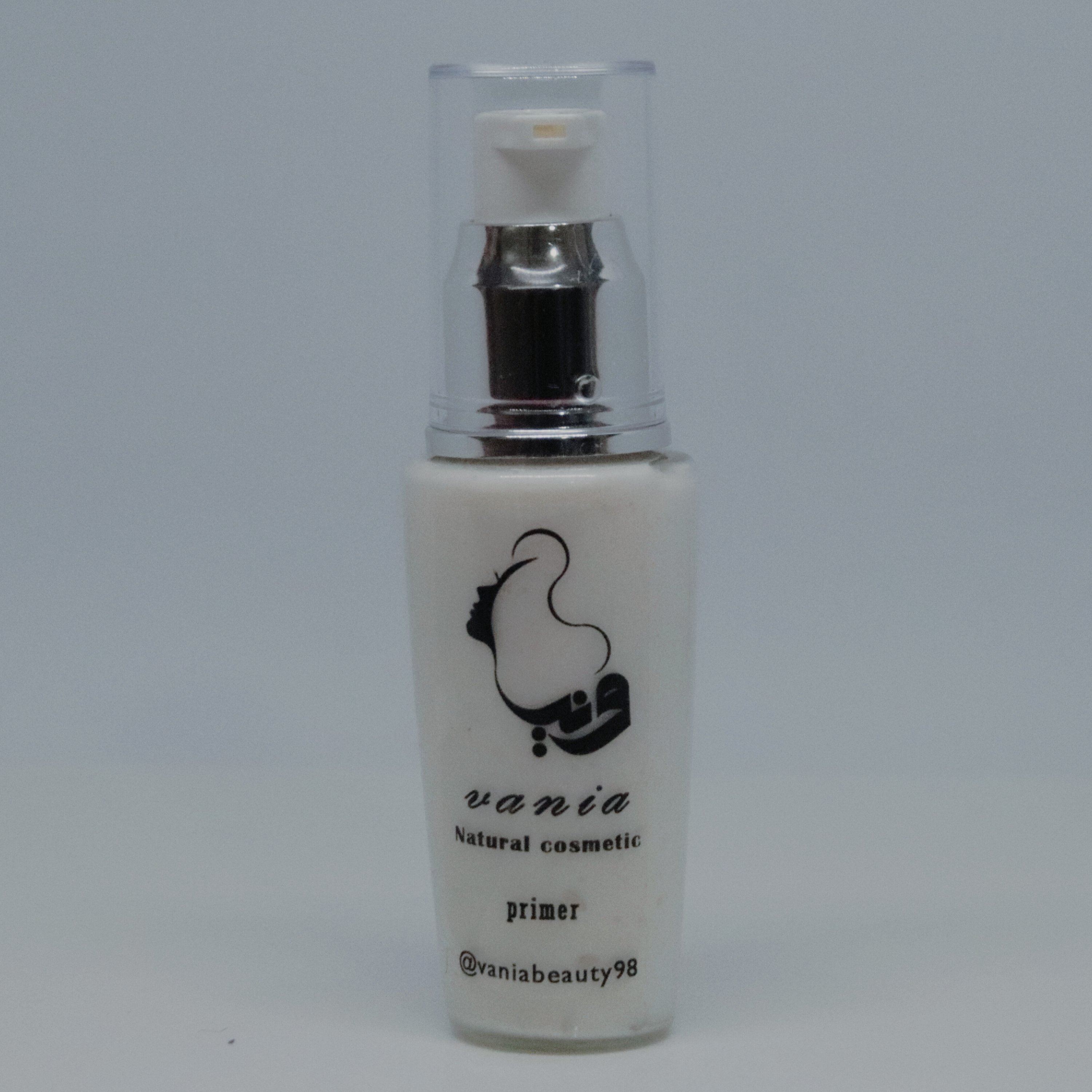 پرایمر (زیرسایز آرایشی) طبیعی وانیا با ظرف اردکی (پلاستیکی حاوی 100میل )
