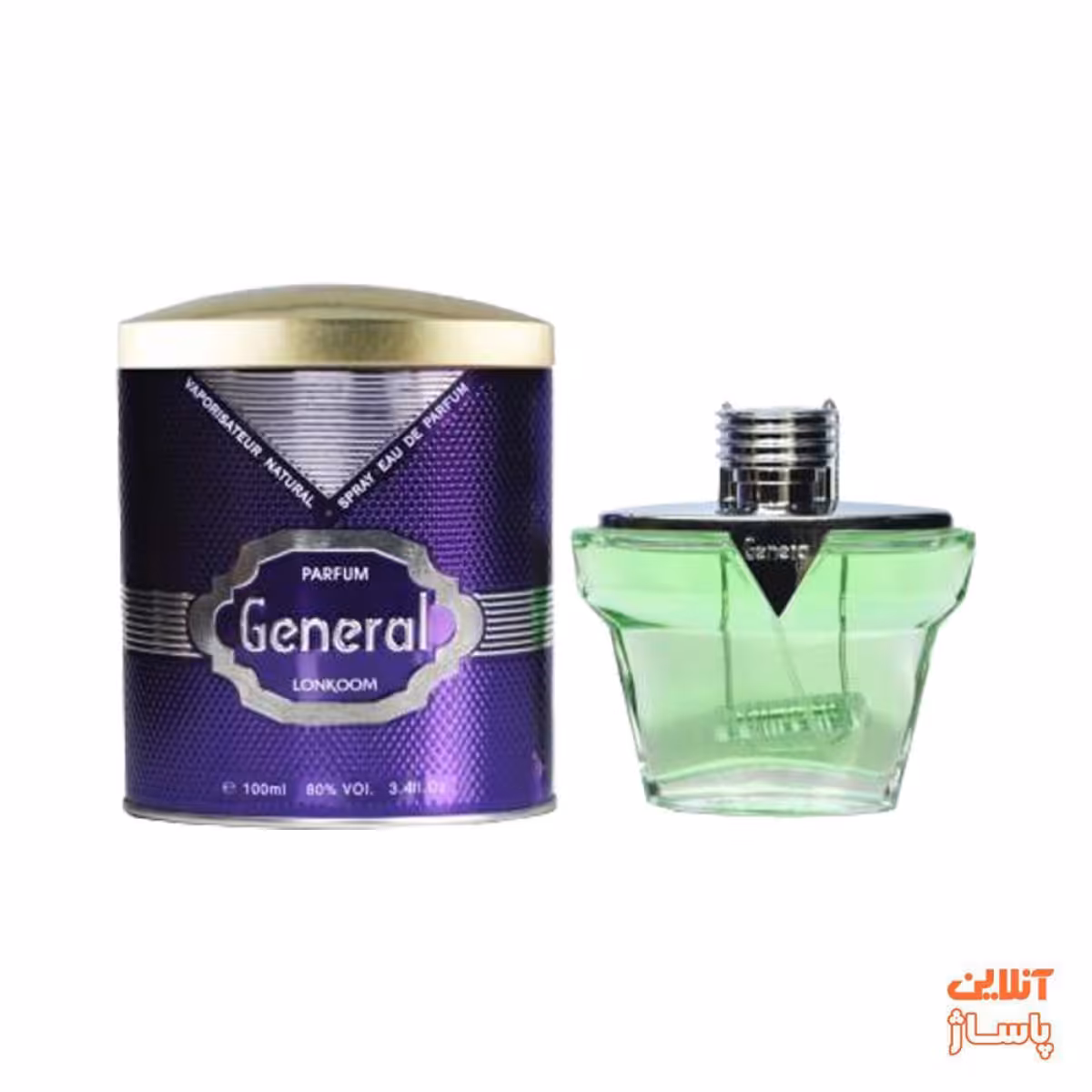 ادوتویلت مردانه لنکوم مدل General حجم 100 میلی لیتر