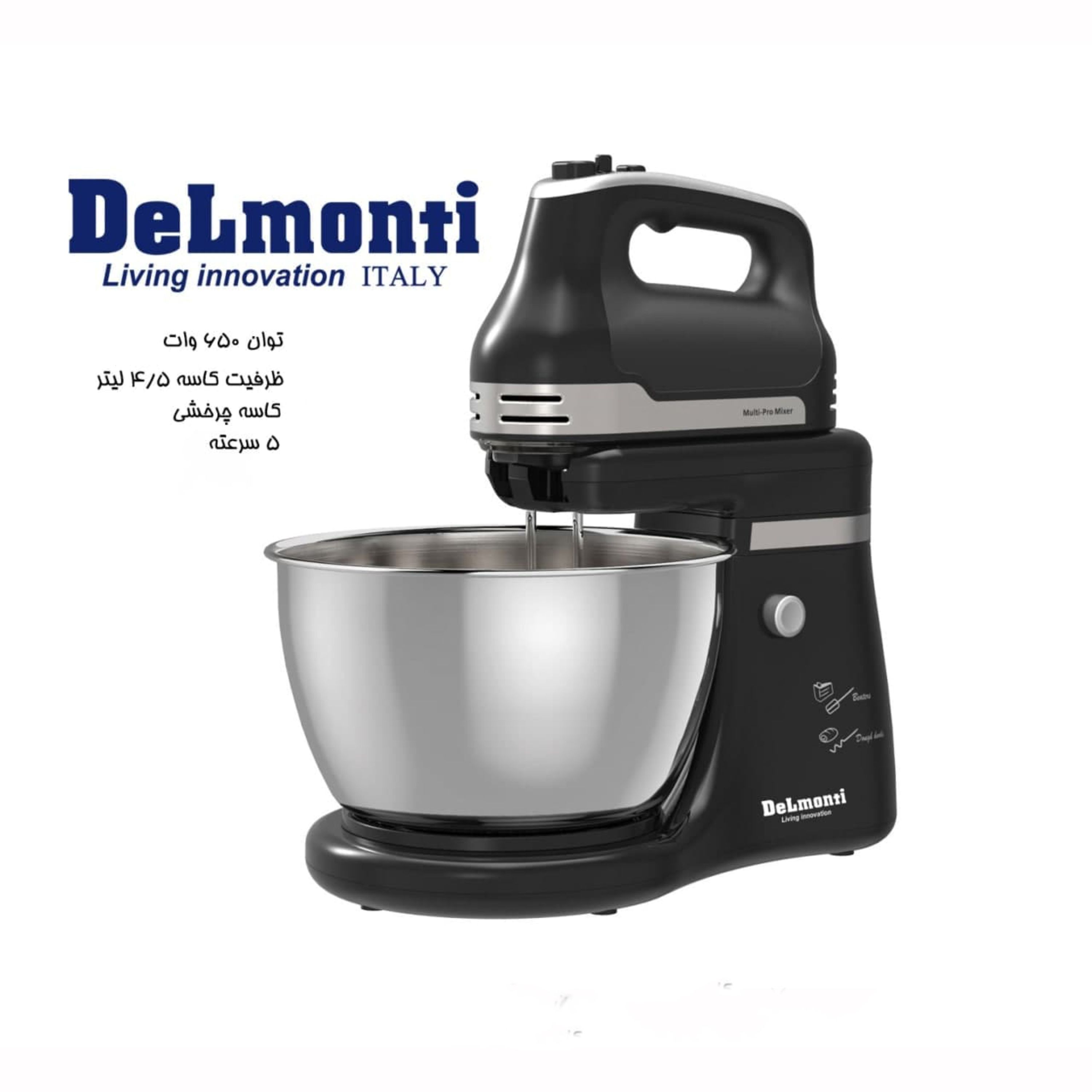 همزن کاسه چرخشی دلمونتی مدل 140