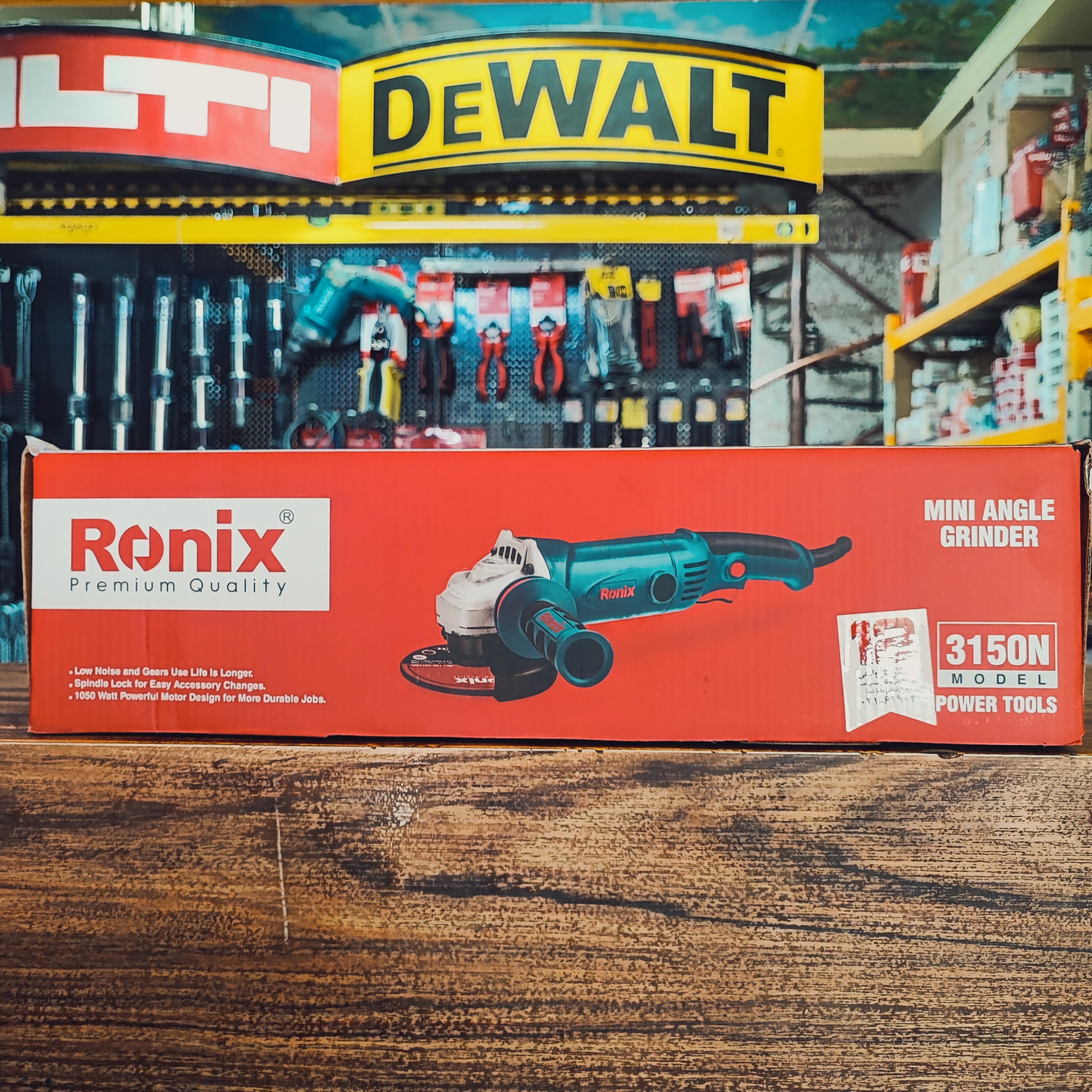 مینی فرز برقی دسته بلند 115 میلی متری  1050 وات  3150N رونیکس