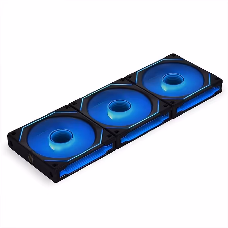 فن پردازنده لیان لی مدل SL-INFINITY 120 RGB Triple Pack Black