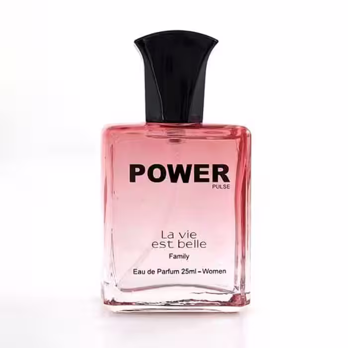 ادکلن جیبی زنانه پاور power La vie est belle حجم 25میل 

