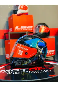 بارانی موتورسوار LS2 RAPID MACH II سری کامل چهره MOTOFY