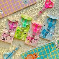 قیچی های  فانتزی  حیوانات  با سری محافظو تیغه اهنی