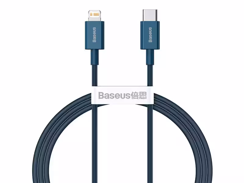 کابل شارژ Type-C به Lightning باسئوس مدل CATLYS-A03 طول 1 متر