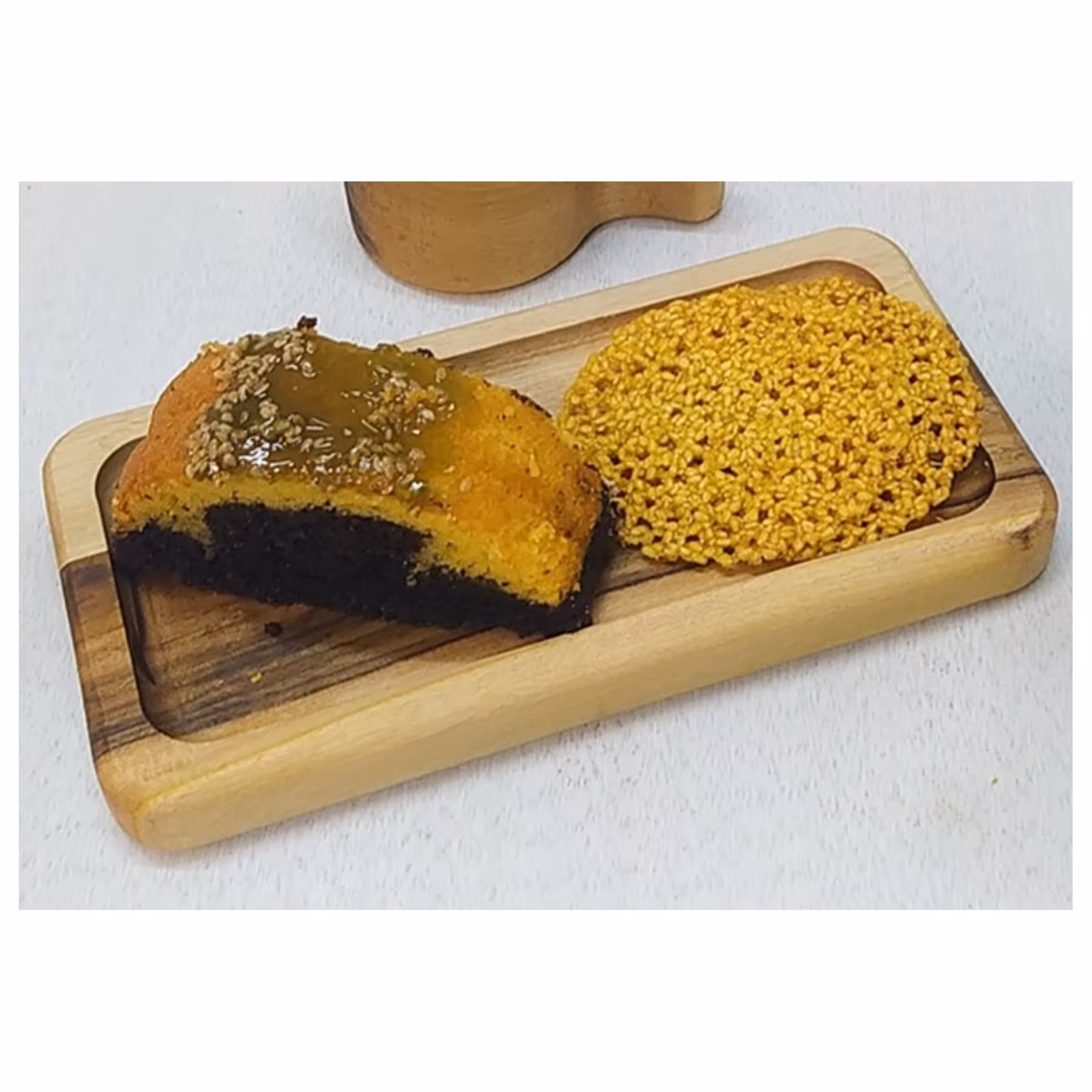 سینی کوچک مخصوص کاپ و خوراکی اندازه 20 در 10 سانتی متر