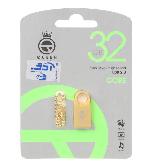 فلش مموری کوئین مدل Core USB 2.0 ظرفیت 32 گیگابایت