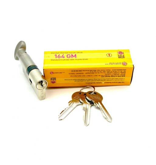 سیلندر و مغزی قفل درب کالی KALE مدل 164 GM آپارتمانی