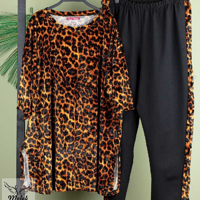 ست 8118 مخمل و غواصی سایز بزرگ ارسال رایگان تک رنگ 