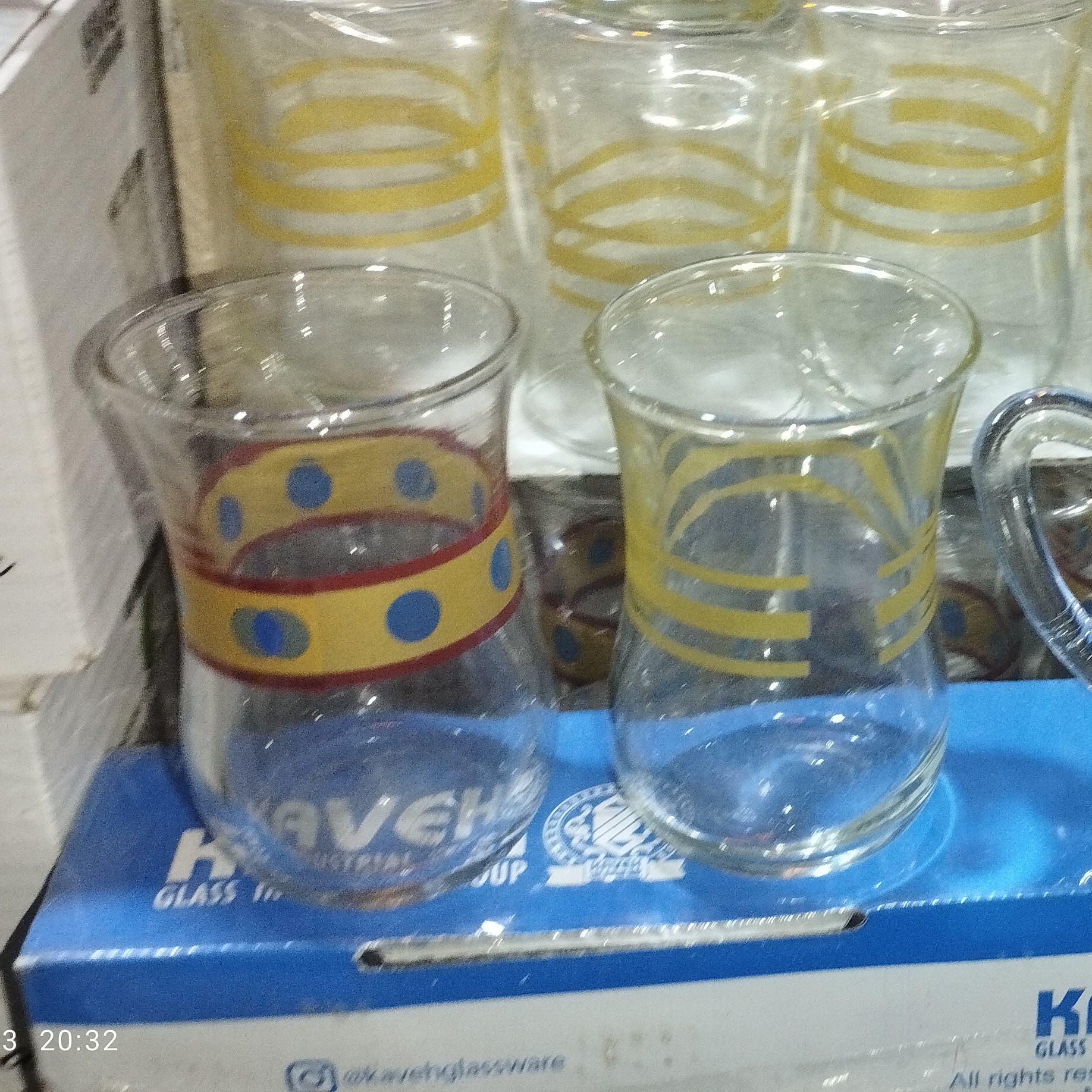 استکان عربی اصلی بدونه دست و با دسته