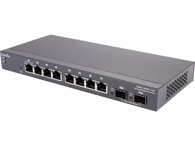 سوئیچ شبکه مدیریتی 8 پورت انجنیوسEWS1200D-10T