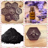 صابون زغال با اسانس لَوِندِر