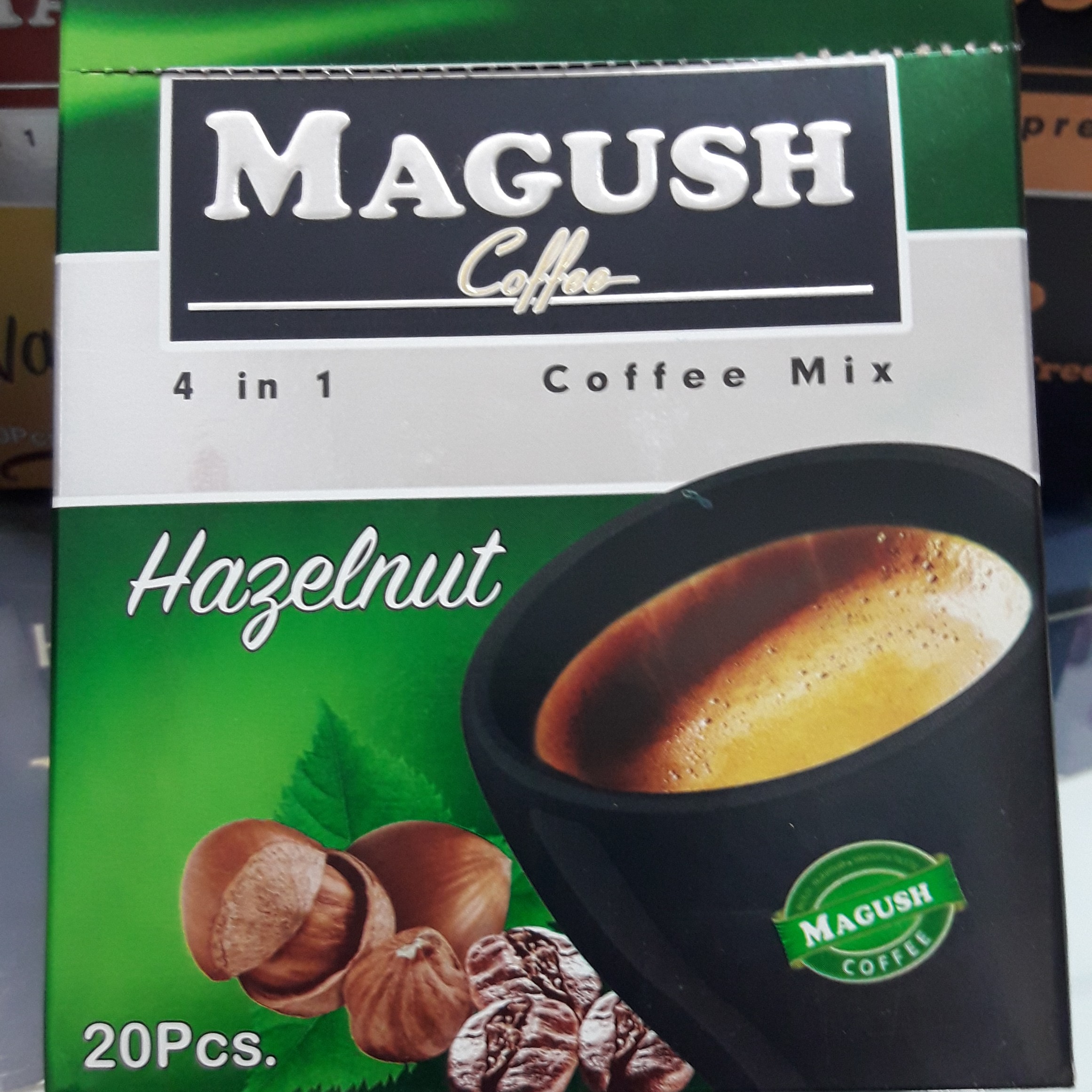 کافی میکس با طعم فندق بسته 20 عددی