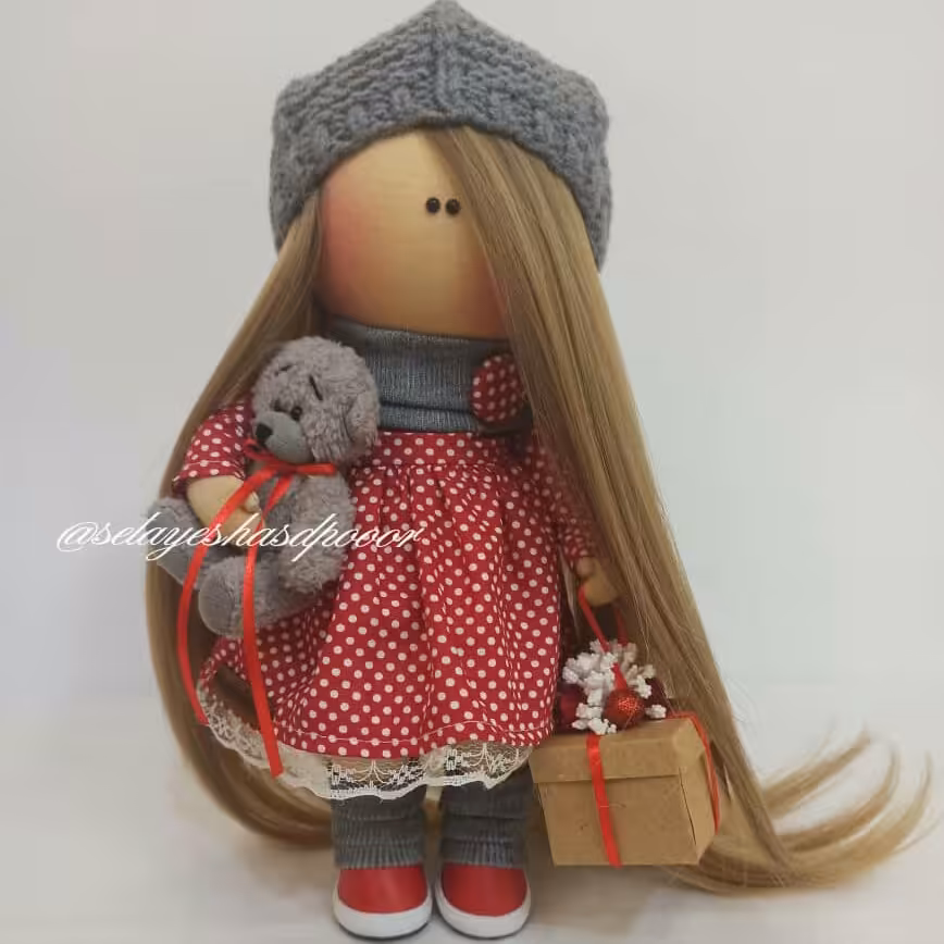 عروسک روسی مو بلند