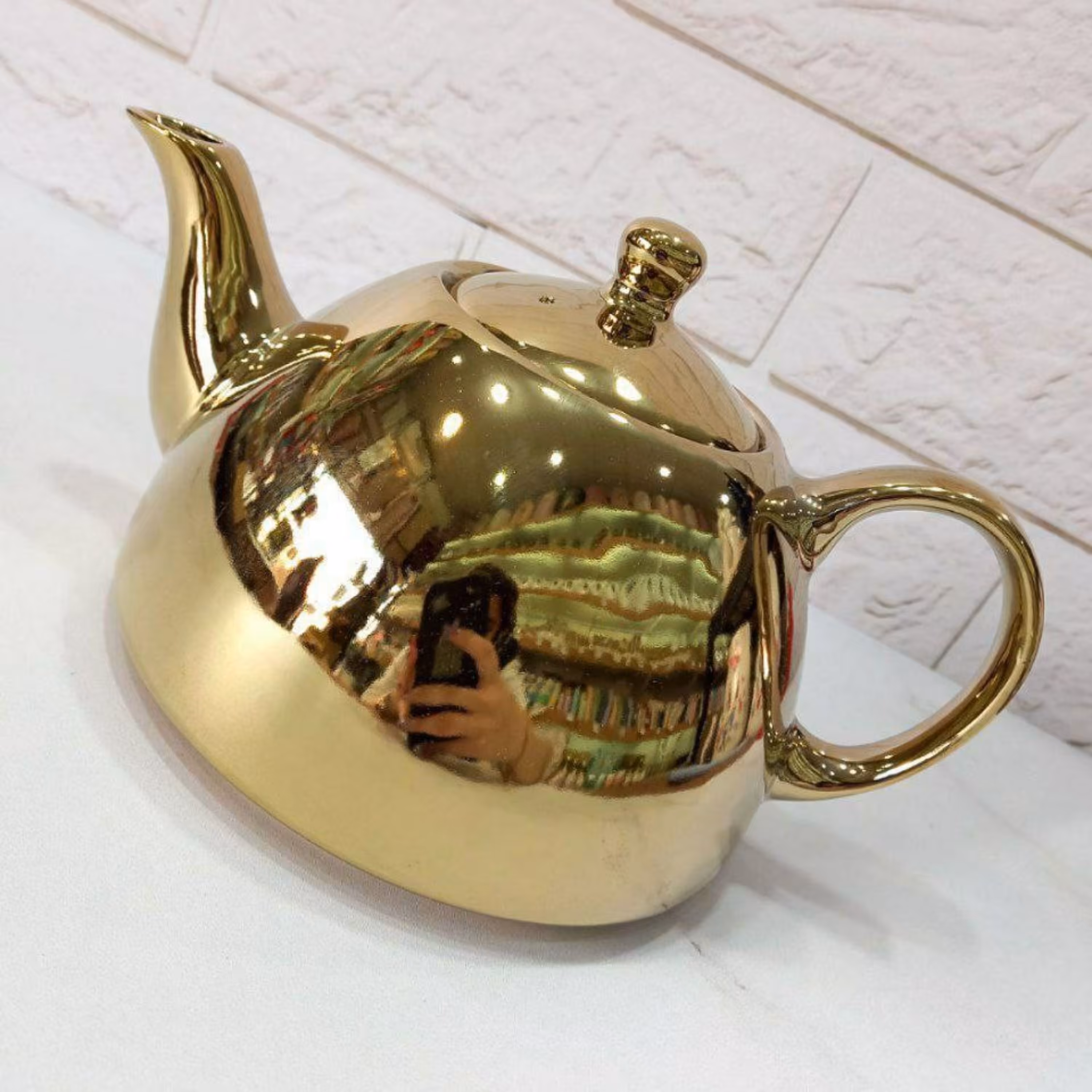 قوری طلایی زیبا (24عدد عمده)