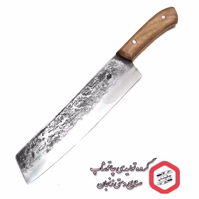 چاقوی ساطوری سرآشپز »مدل ناگیری ژاپنی سایز2(تیغه از اصل فنر فولاد کربن دار)