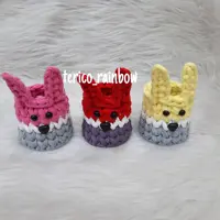 لوازم التحریر جا مدادی تریکویی طرح خرگوش پک سه عددی  مناسب برای  دانش آموزان 