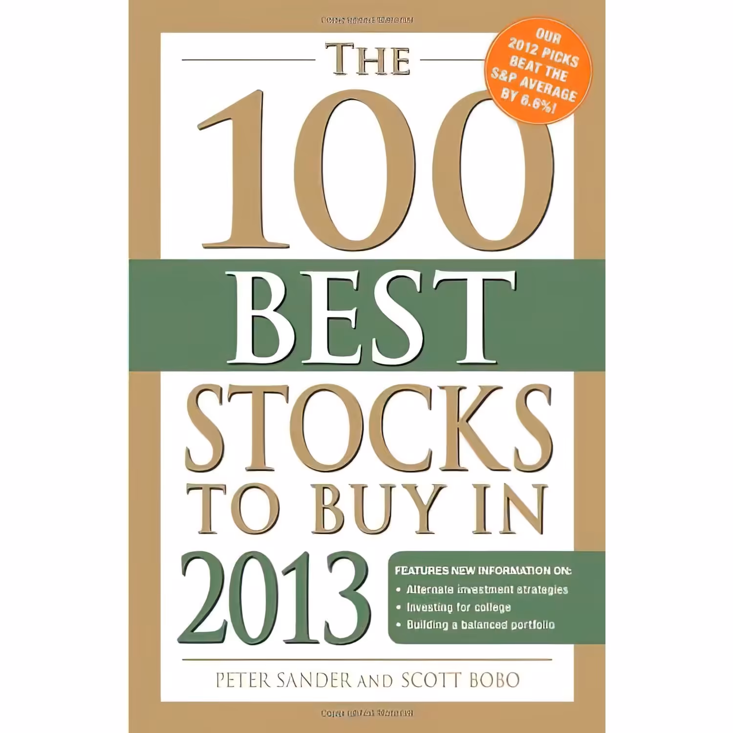 کتاب زبان اصلی The  Best Stocks to Buy in  اثر Peter J Sander