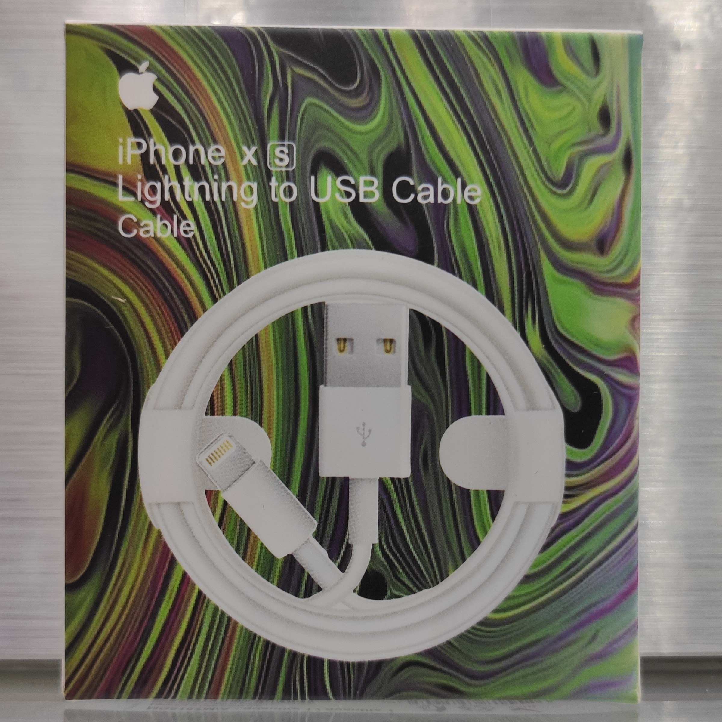 کابل شارژ آیفون xs پک اپ استور