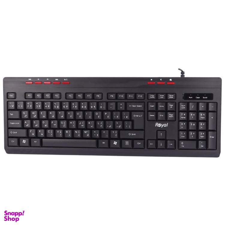 کیبورد باسیم رویال مدل R-K325