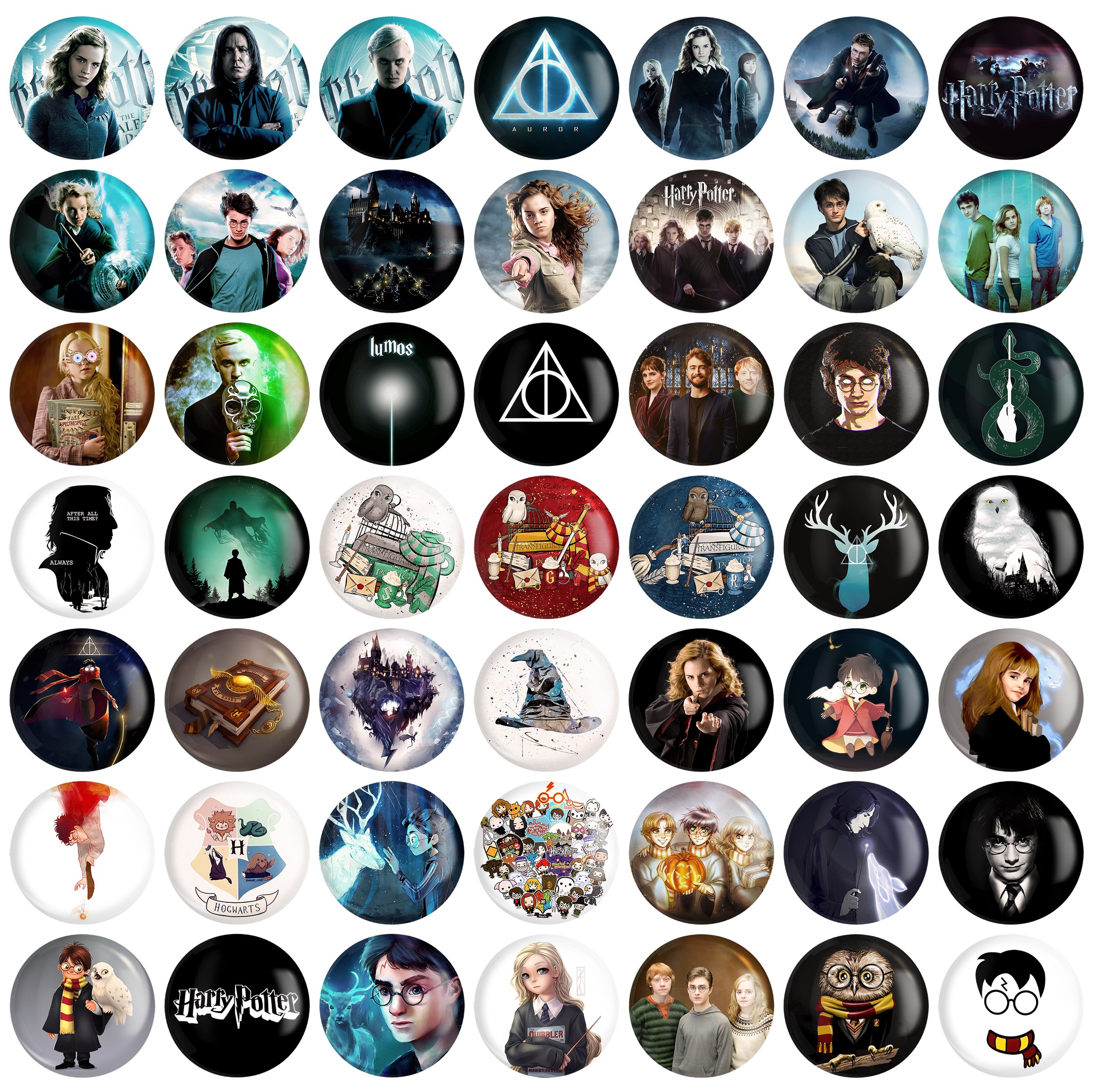 مگنت خندالو طرح هری پاتر Harry Potter کد 62 مجموعه 50 عددی