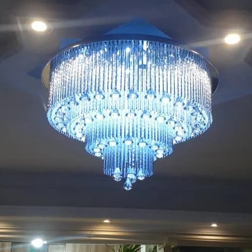 لوستر های سقفی LED گرد ومربع
