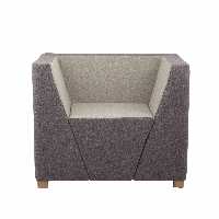 ‌مبل مکعبی تک نفره دو دسته مدل MCF-711 آرتمن