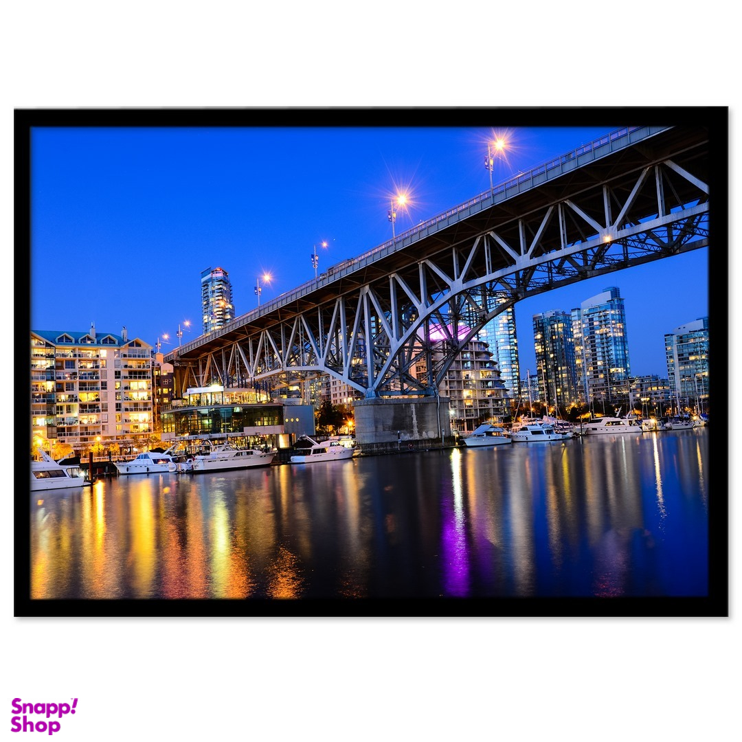 تابلو نوری بکلیت طرح منظره شهر مدل B-S1294