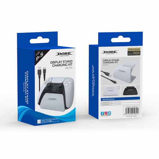 پايه شارژ دسته سوني Charging Dobe Display Stand Charging Kit for ps5