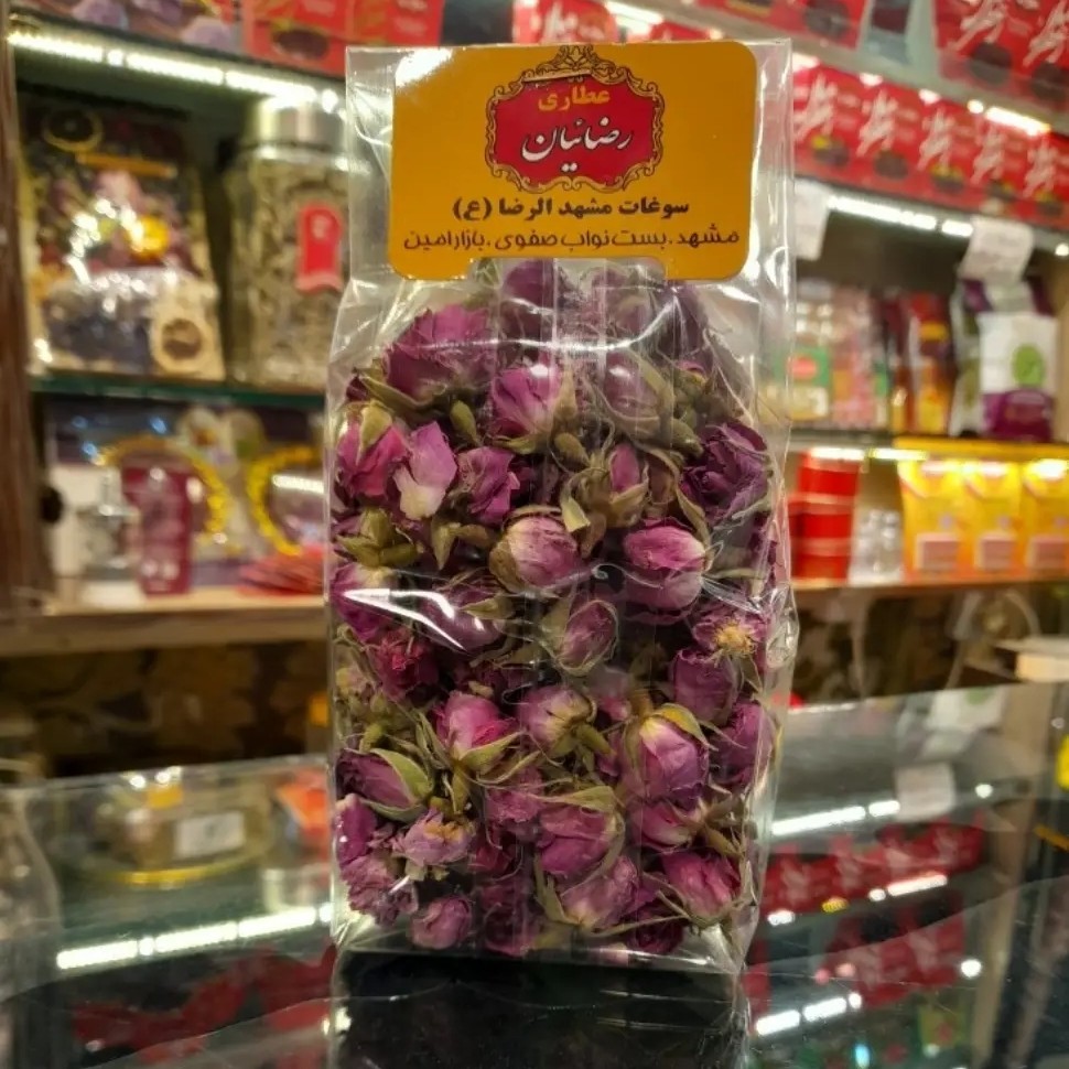 گل غنچه محمدی(50گرم) عطربسیار فراوان 