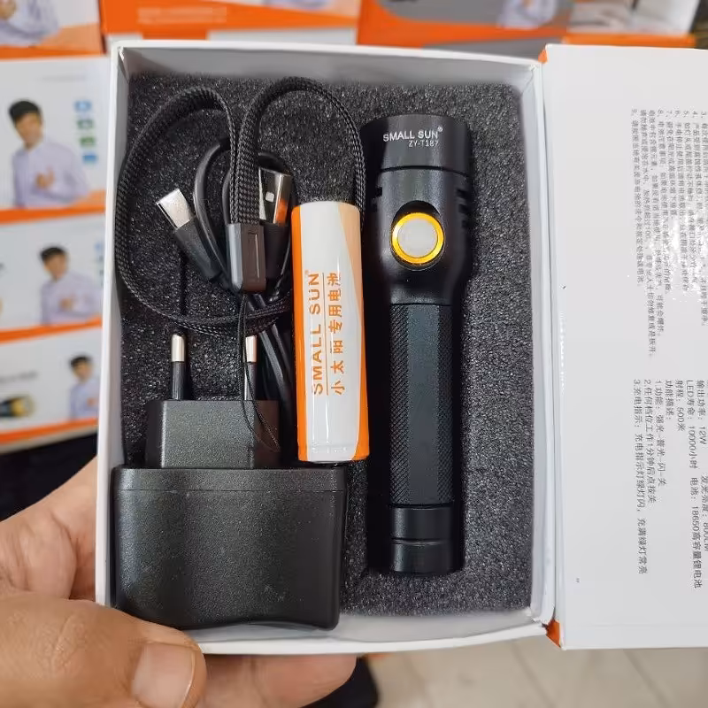 چراغ قوه شارژی اسمال سانt187