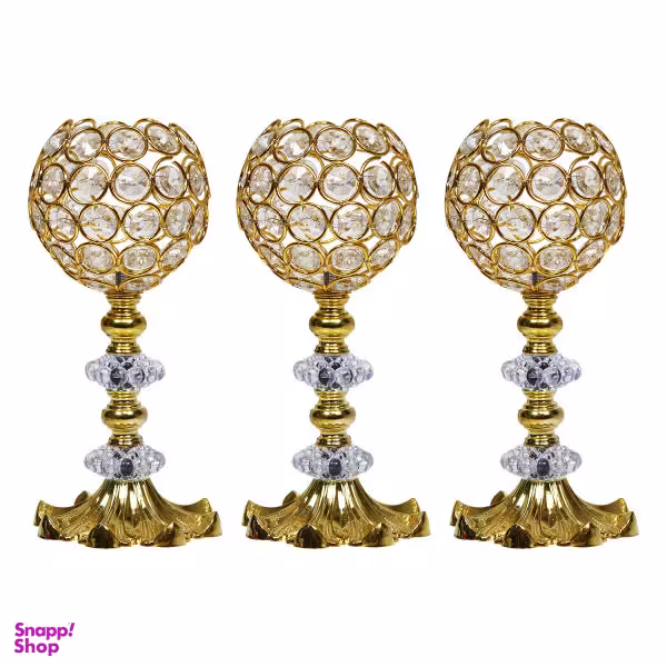 جاشمعی مدل الماسی کد 30 بسته 3 عددی