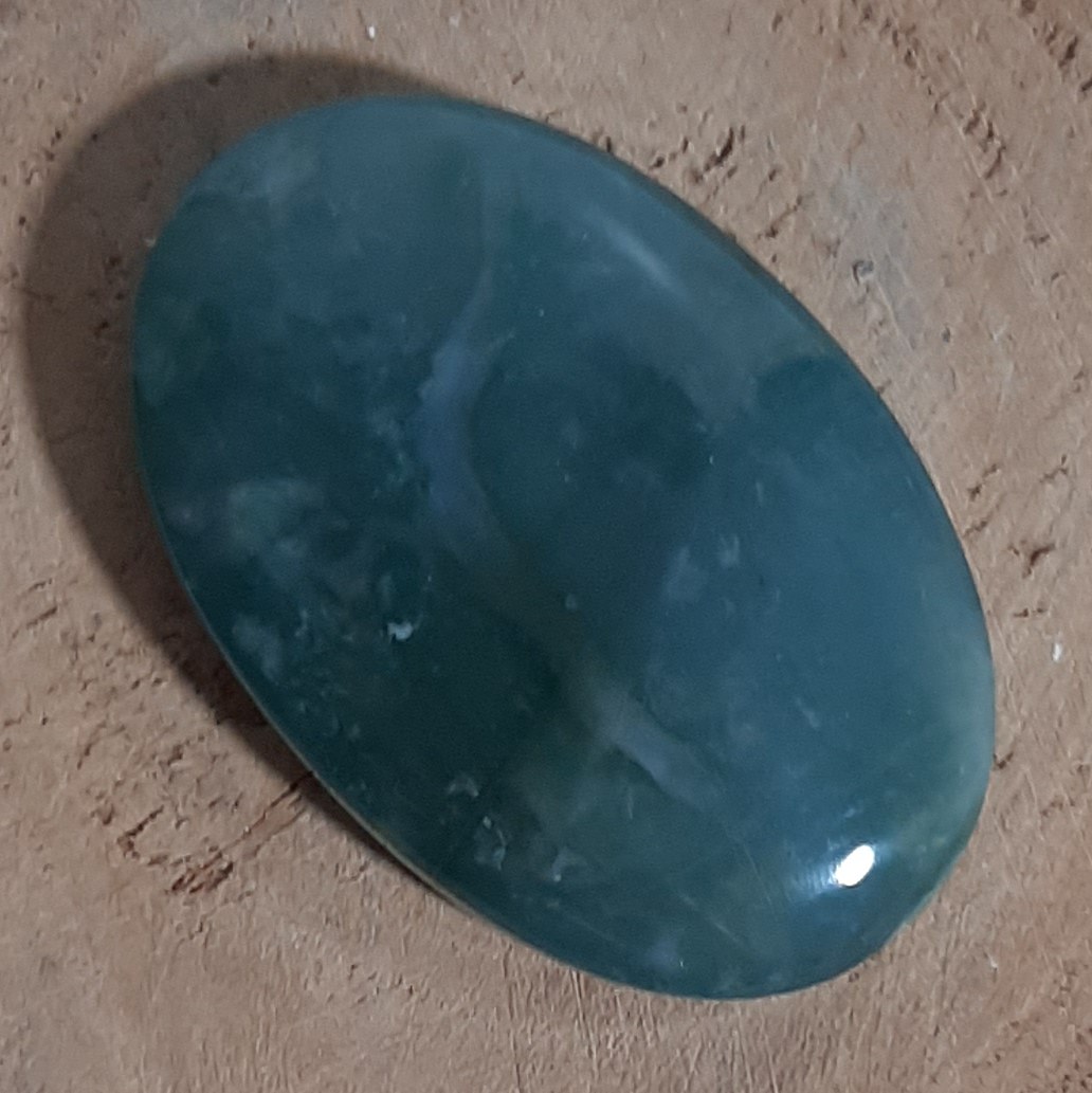 سنگ عقیق شجر سبز لجنی