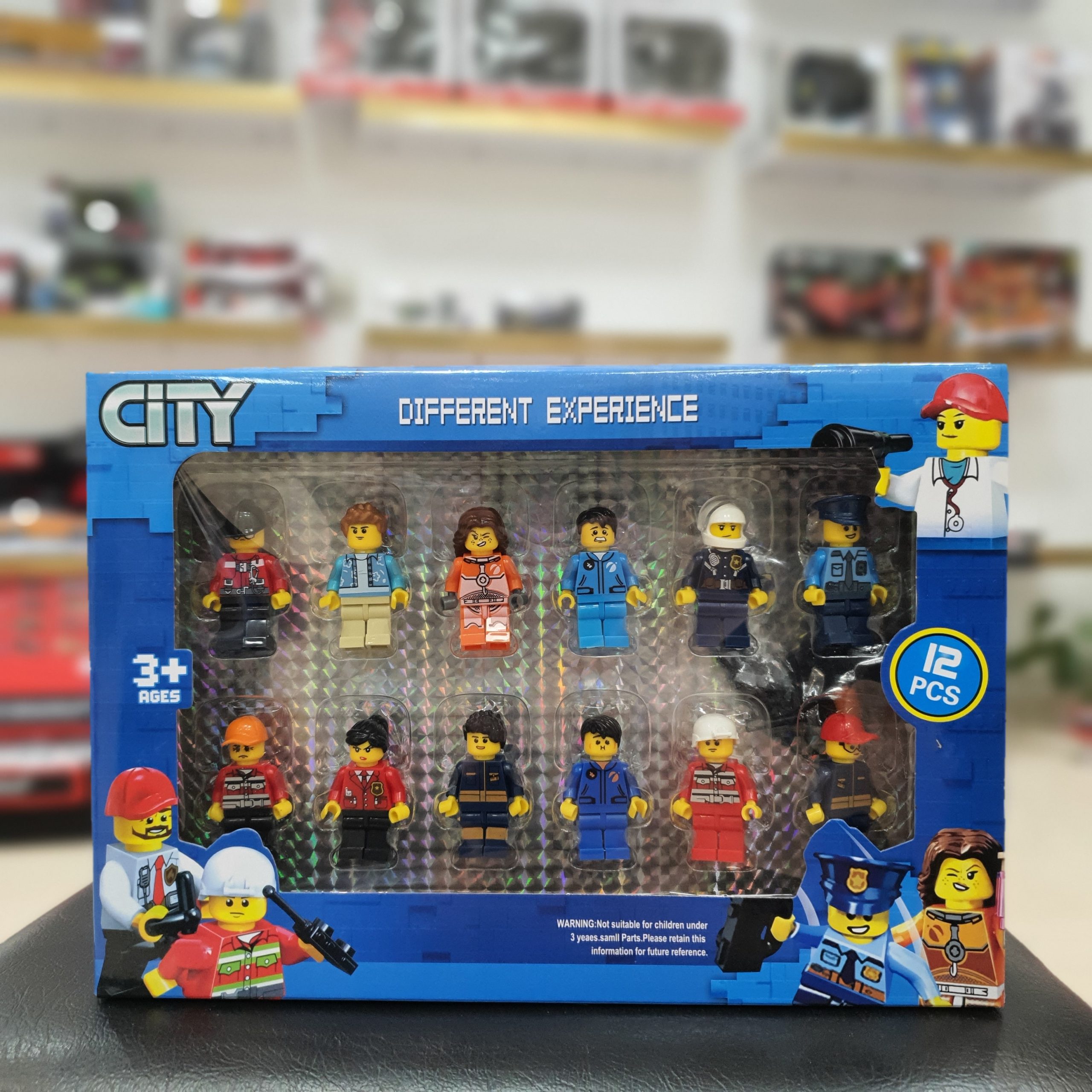 ست مینی فیگور 12 عددی ماینکرافت طرح مشاغل آیتم 22641