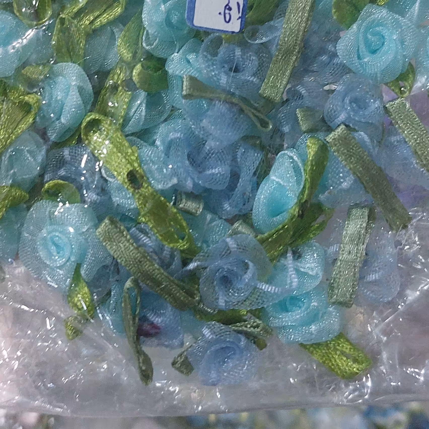 گل حریر کوچیک پک 10 عددی