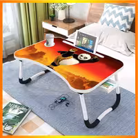 میزتحریر تاشو دارای جامدادی(طرح پاندا)