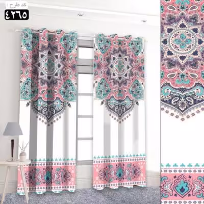 پرده تصویری طرح شیدل