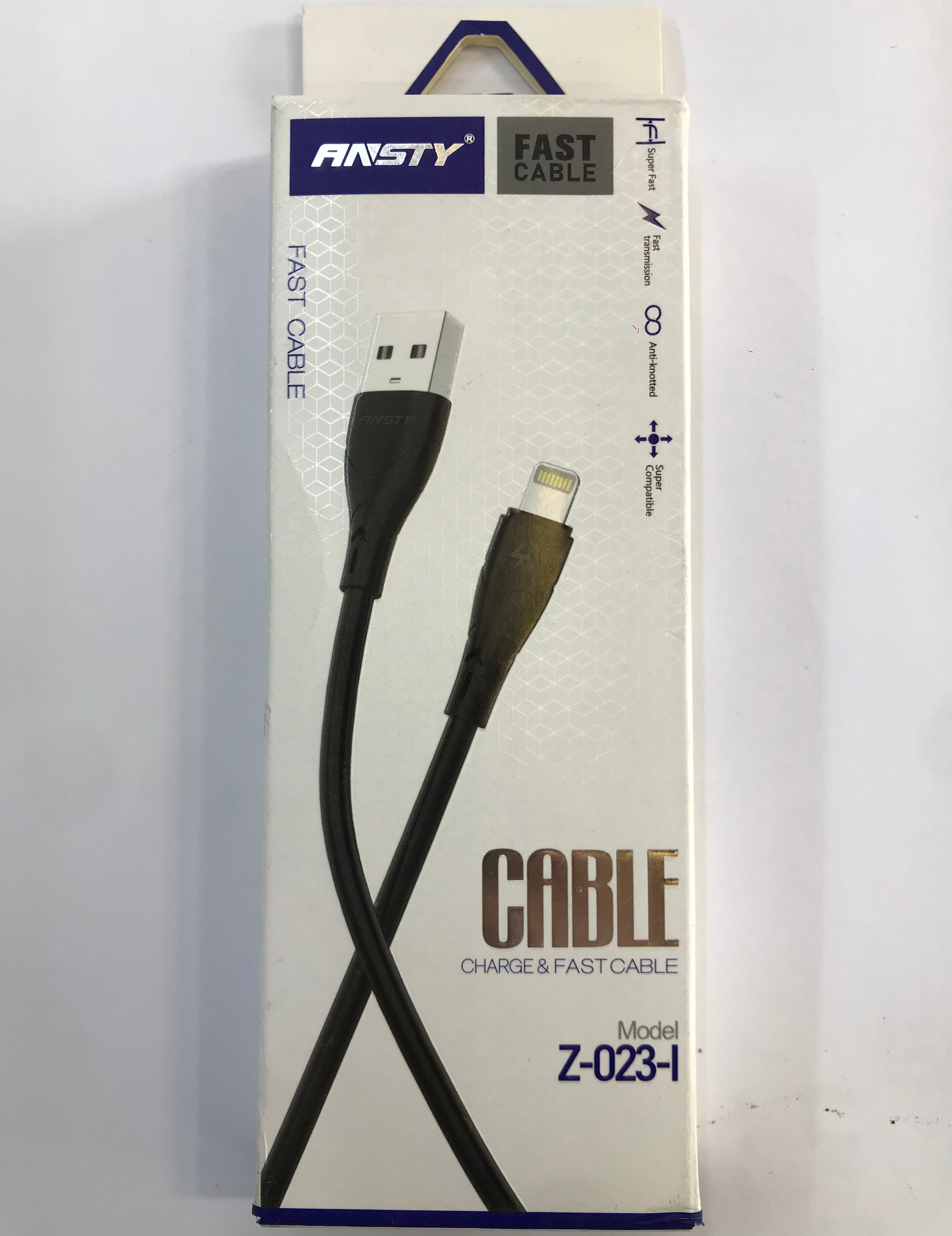 کابل لایتنینگ Ansty مدل  Z-023-I  طول 1 متر