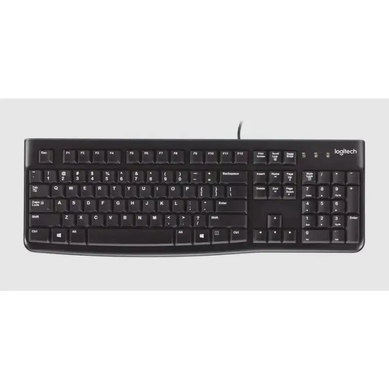 کیبورد باسیم لاجیتک مدل K120 با حروف فارسی