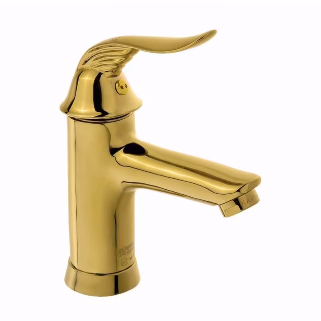 شیرآلات کویران آذر-شیر روشویی میلان-طلایی