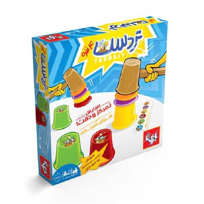 بازی فکری تردست 4 نفره/ رده سنی +6 سال/ سرعت عمل/ بازیتا