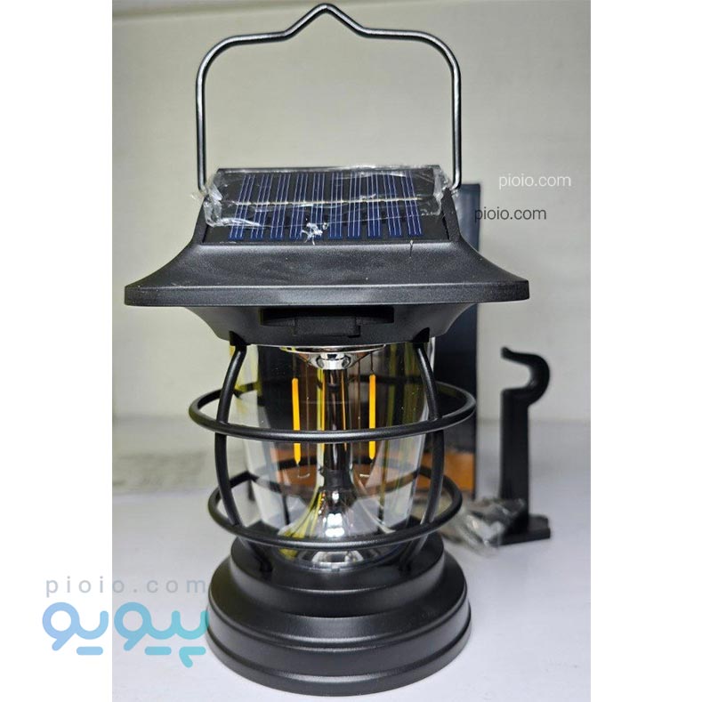 چراغ طرح فانوس با پنل خوشیدی آیتم AH-2510