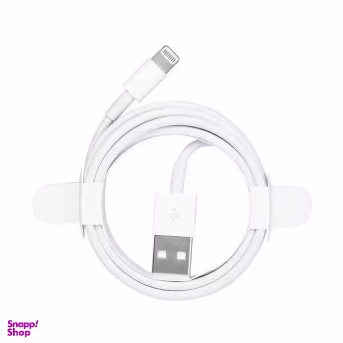 کابل شارژ آیفون 7 رنگ سفید