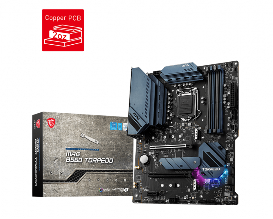 مادربرد ام اس آی مدل MAG B560 TORPEDO سوکت 1200