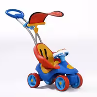 ماشین کالسکه ای دوکاره سایبان دار