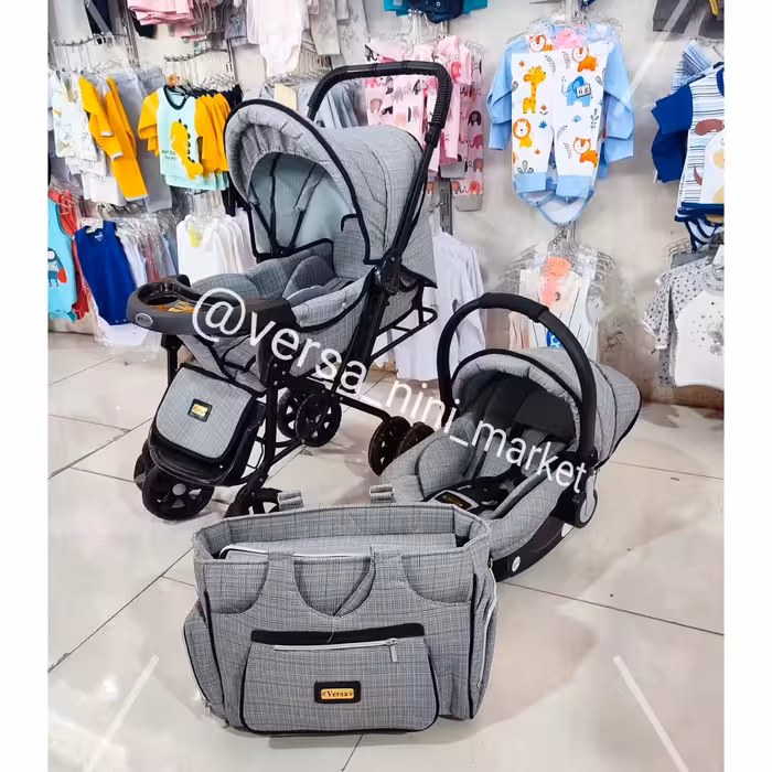 سرویس کالسکه 3تکه تولید ورسا  مدل دیپلمات فروش به صورت تک و سرویس 