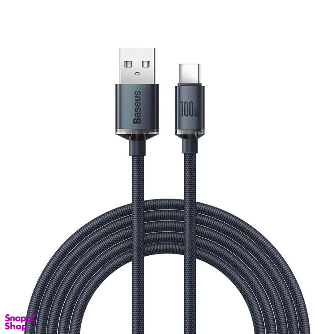 کابل شارژ USB به TypeC باسئوس مدل CAJY000501 به طول ۲ متر