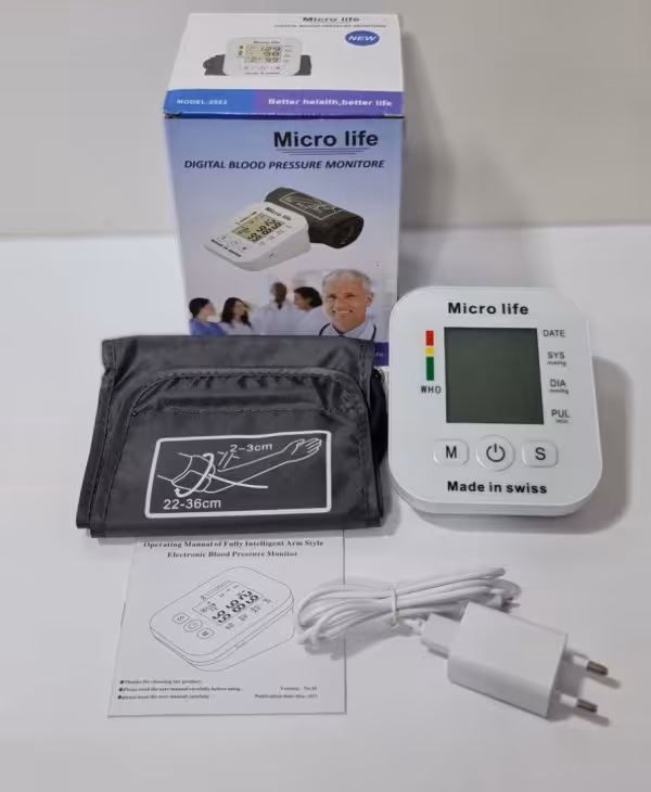 فشارسنج دیجیتالی سخنگو فارسی میکرو لایف Microlife اقل سوئیس مدل 2023