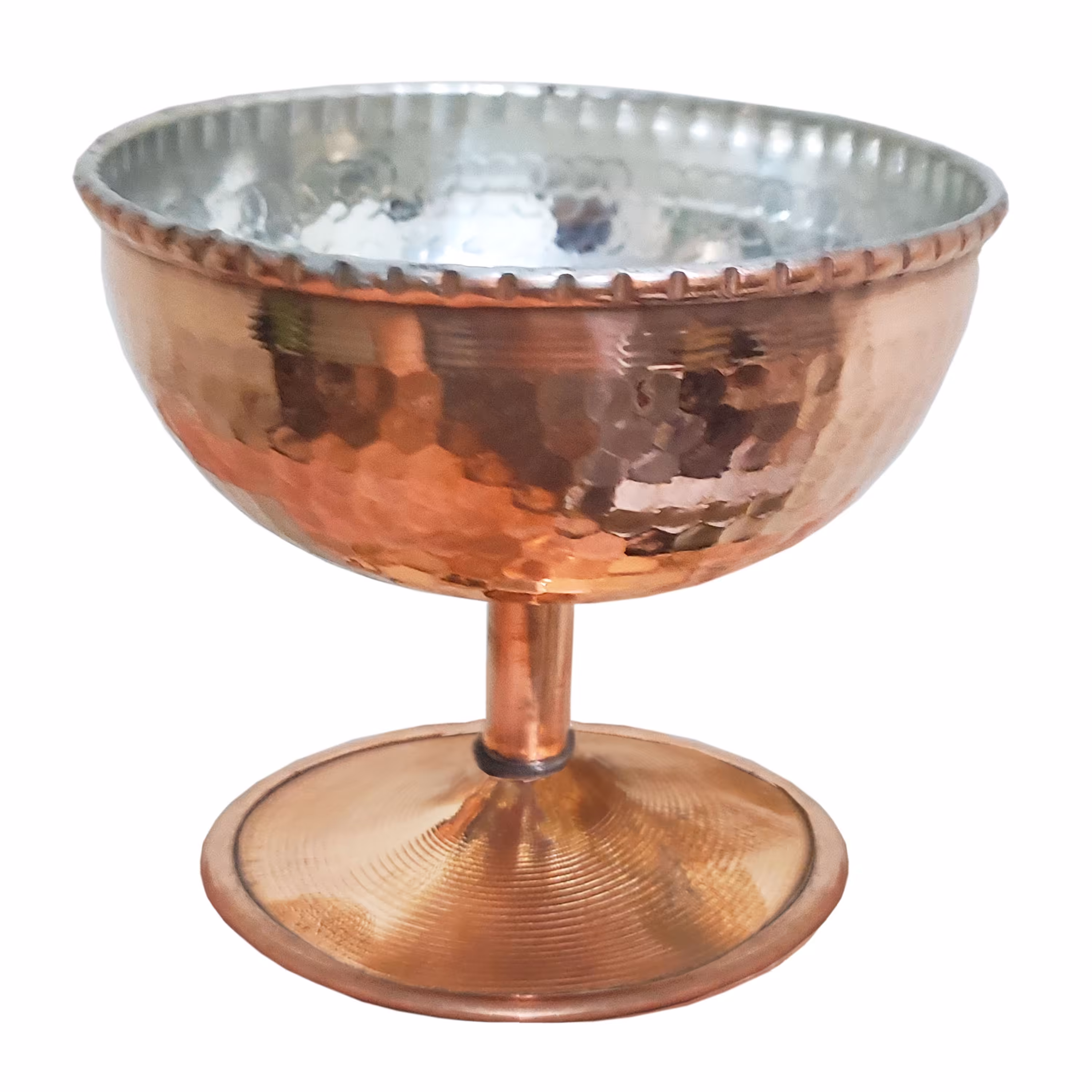 بستنی خوری مسی مدل کوپر با قطر 9 سانتی متر و کیفیت درجه یک