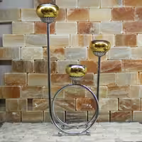 شمعدان  سه شعله جاشمعی فلور  مخصوص کادویی اوپن کنسول و میزتلویزیون 